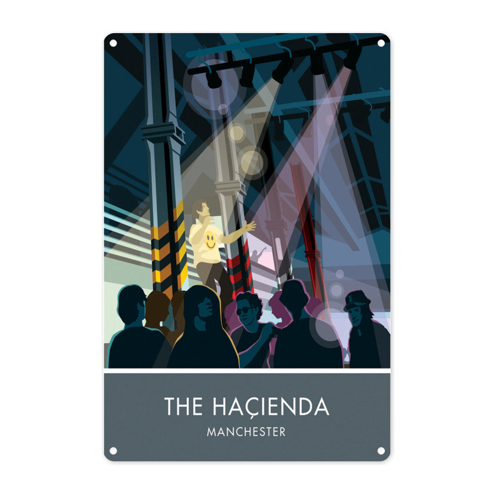 The Hacienda, Manchester Metal Sign