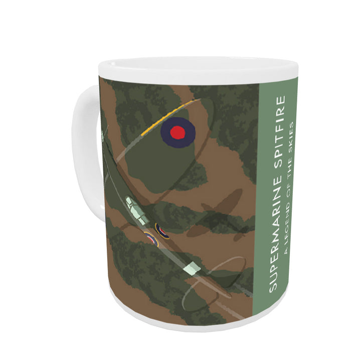 Supermarine Spitfire Coloured Insert Mug