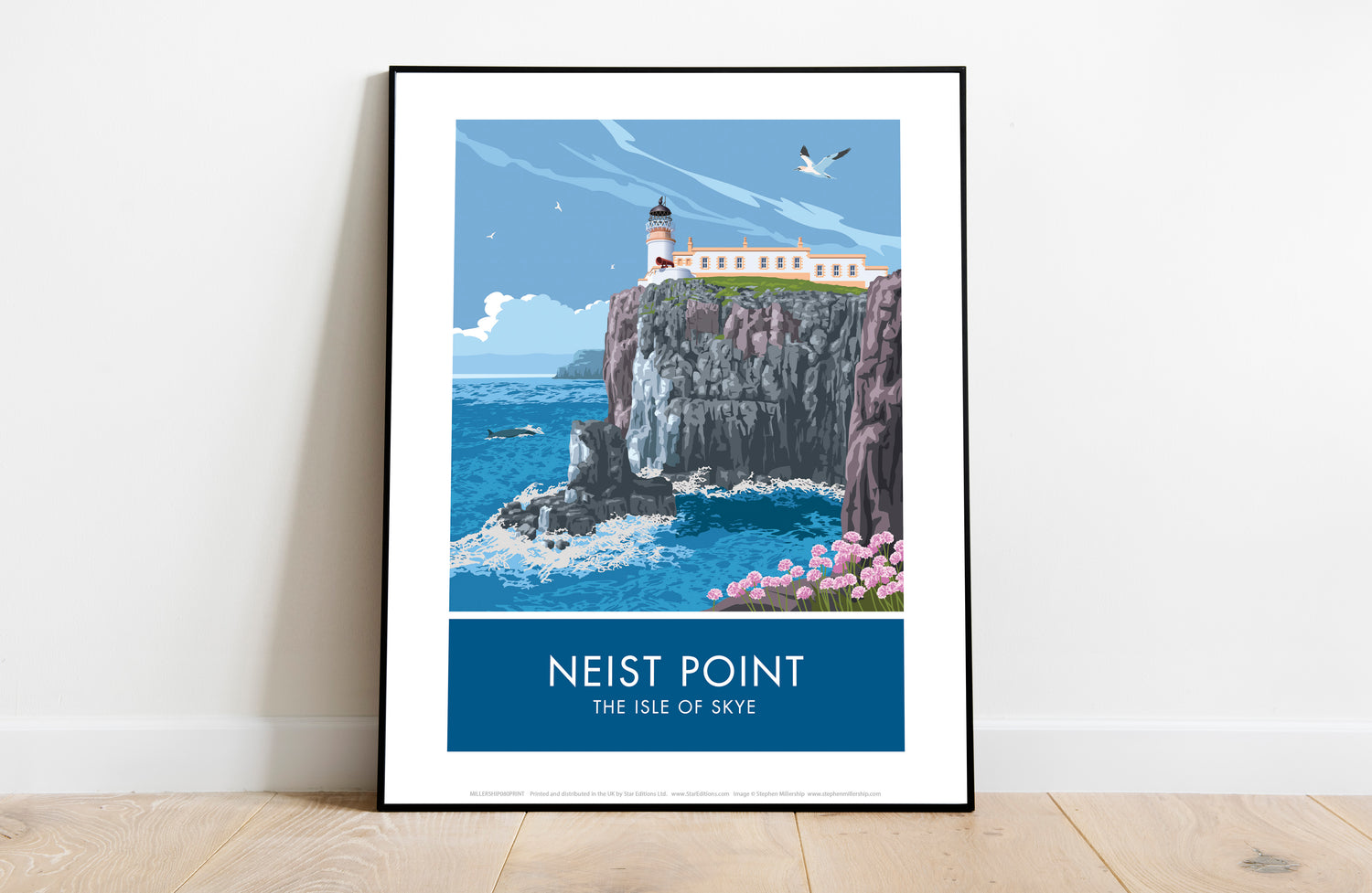 Neist Point, Isle Of Skye, Scotland - Art Print