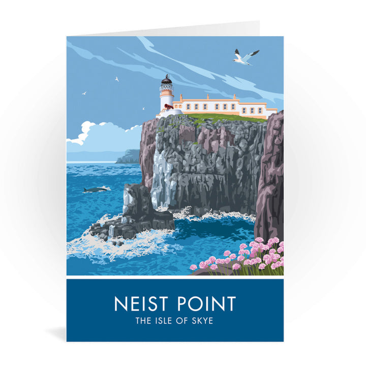 Neist Point, Isle Of Skye, Scotland Greeting Card 7x5