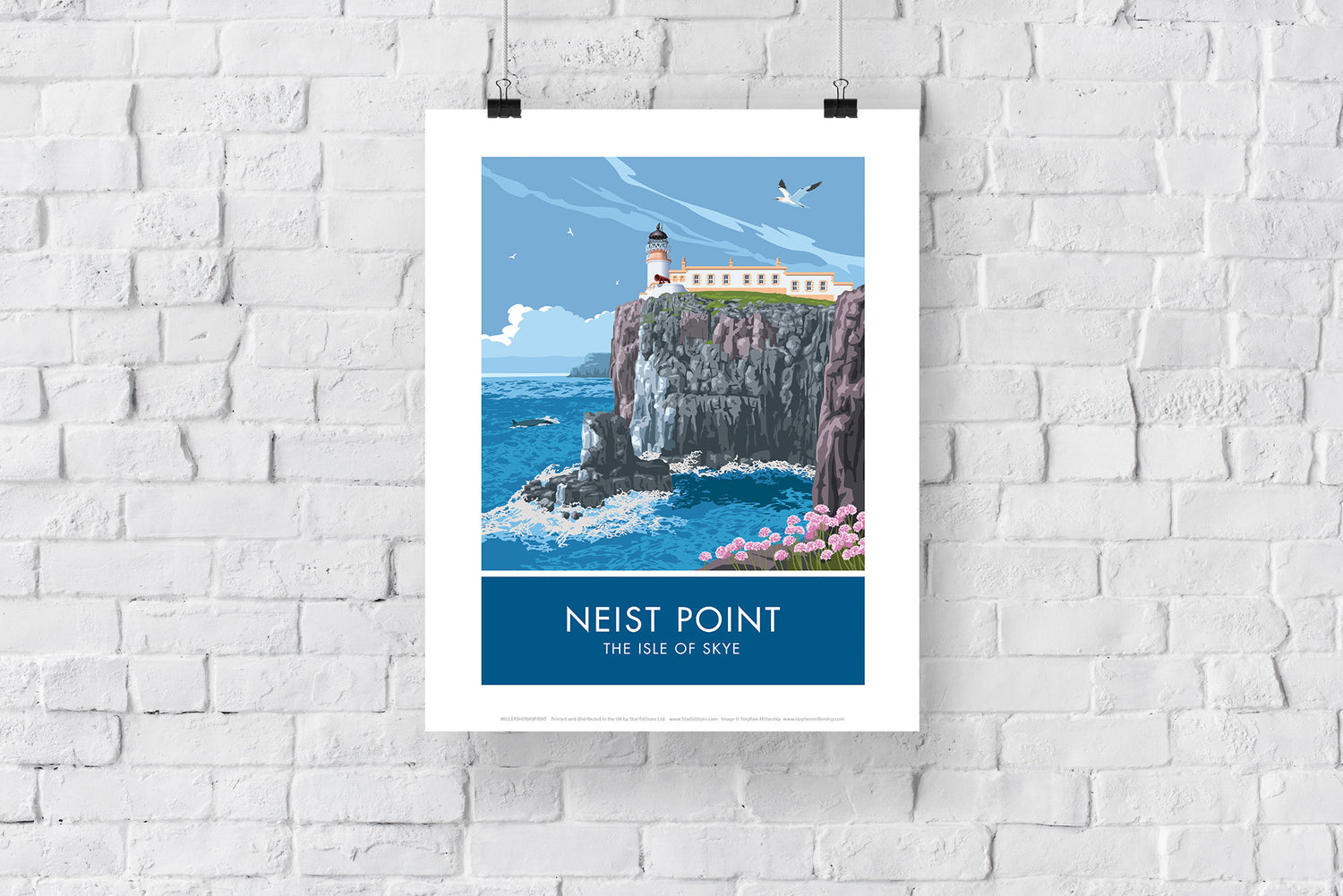 Neist Point, Isle Of Skye, Scotland - Art Print