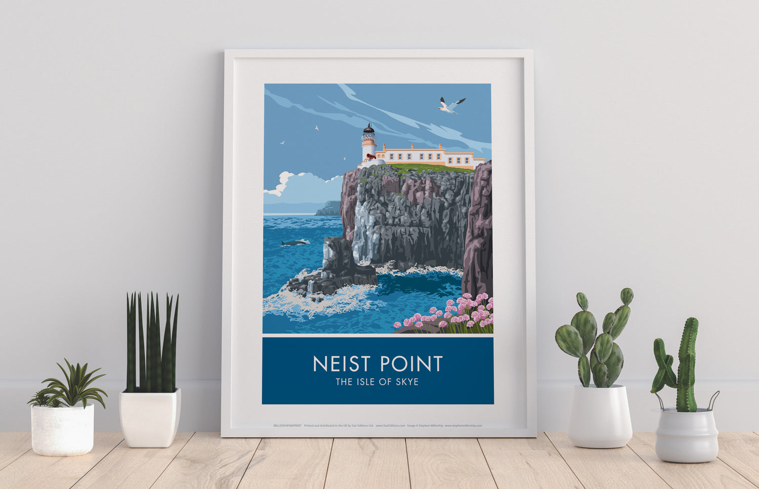 Neist Point, Isle Of Skye, Scotland - Art Print