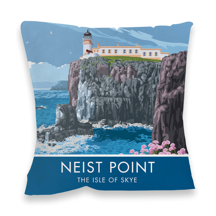 Neist Point, Isle Of Skye, Scotland Fibre Filled Cushion