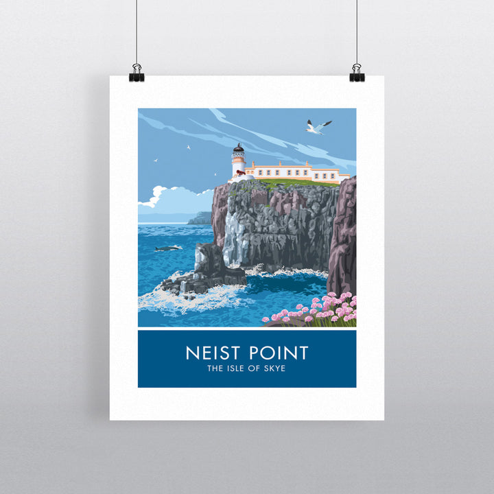 Neist Point, Isle Of Skye, Scotland 90x120cm Fine Art Print