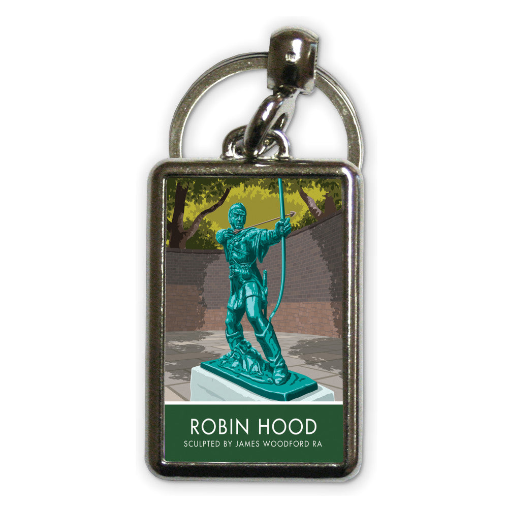 Robin Hood, Nottingham Metal Keyring