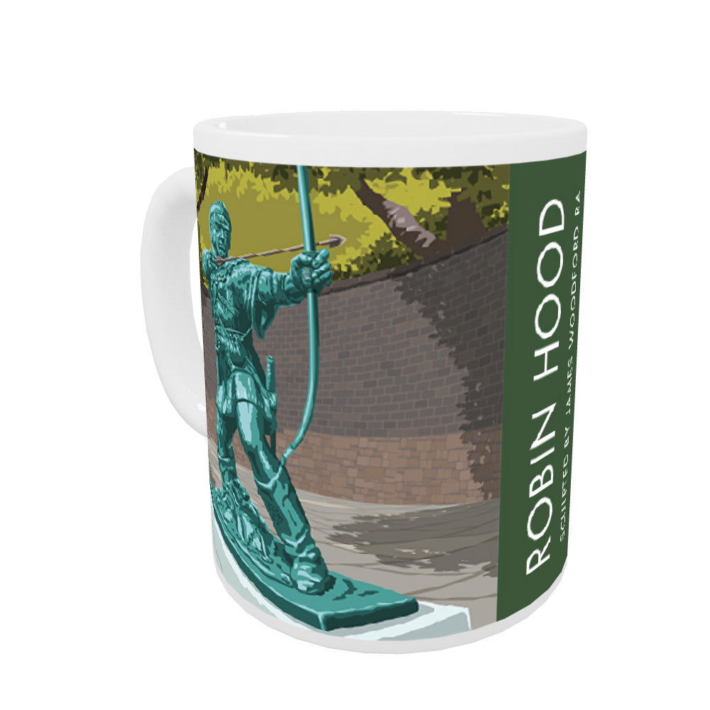Robin Hood, Nottingham Coloured Insert Mug