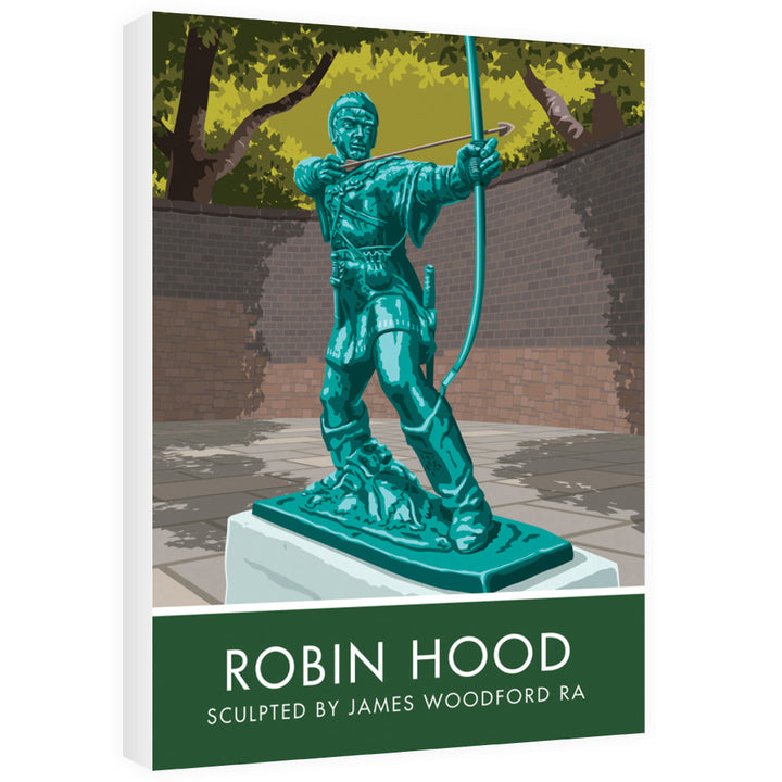 Robin Hood, Nottingham 60cm x 80cm Canvas