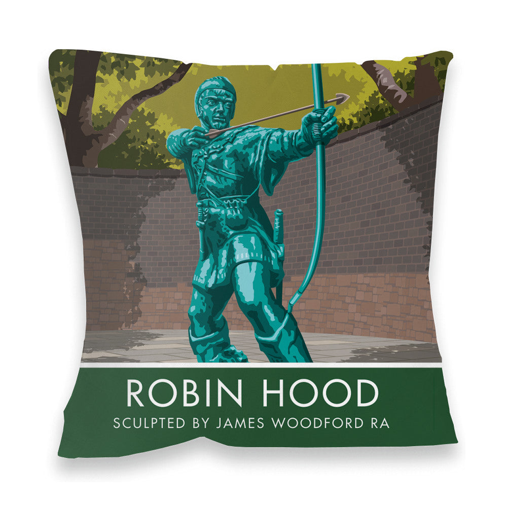 Robin Hood, Nottingham Fibre Filled Cushion