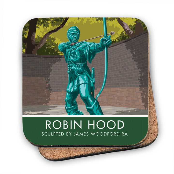 Robin Hood, Nottingham MDF Coaster