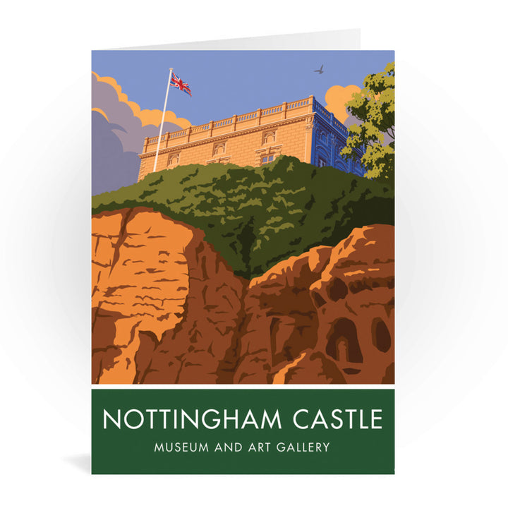 Nottingham Castle, Nottingham Greeting Card 7x5