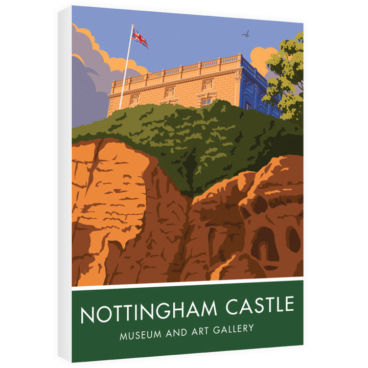 Nottingham Castle, Nottingham 60cm x 80cm Canvas