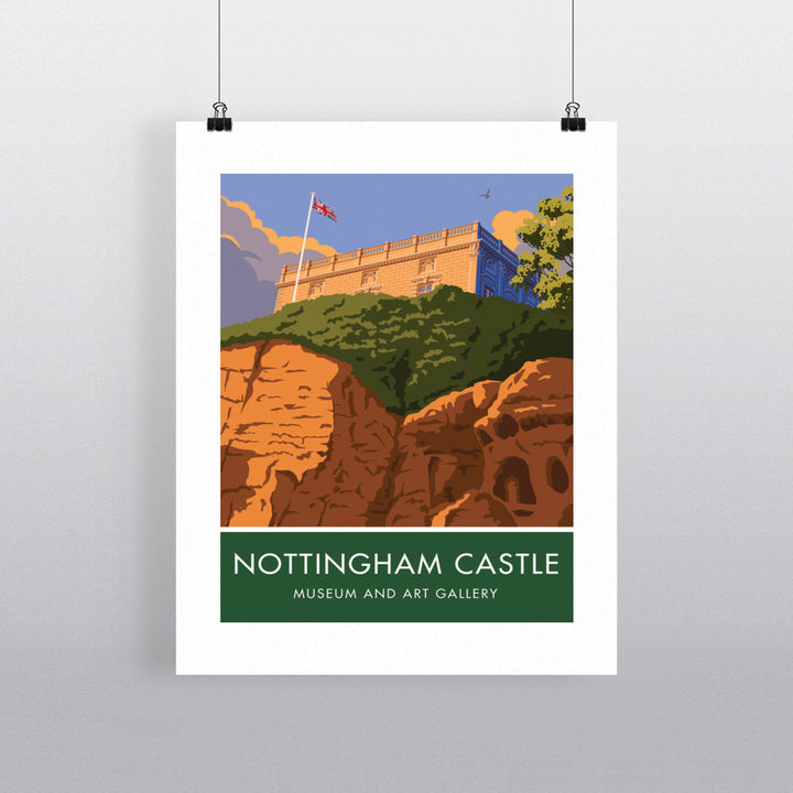 Nottingham Castle, Nottingham 90x120cm Fine Art Print