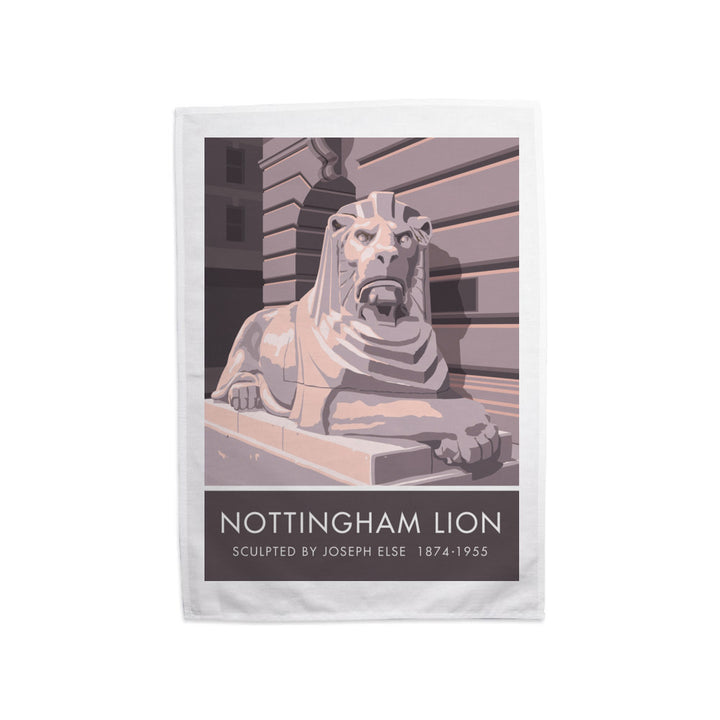 The Nottingham Lion, Nottingham Tea Towel