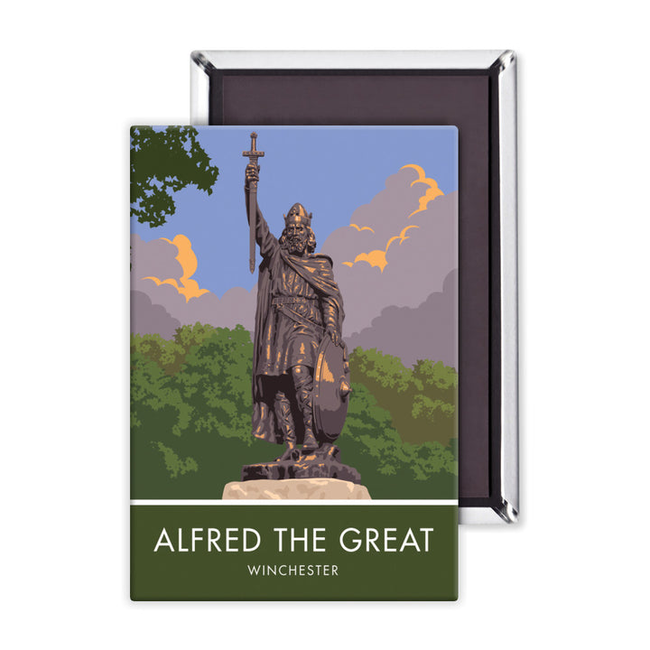 Alfred the Great, Winchester, Hampshire Magnet