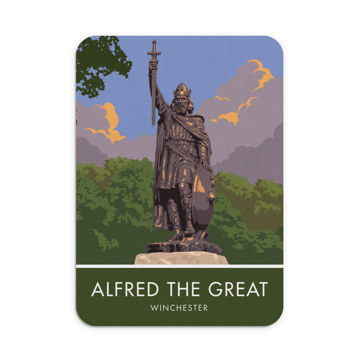 Alfred the Great, Winchester, Hampshire Mouse mat