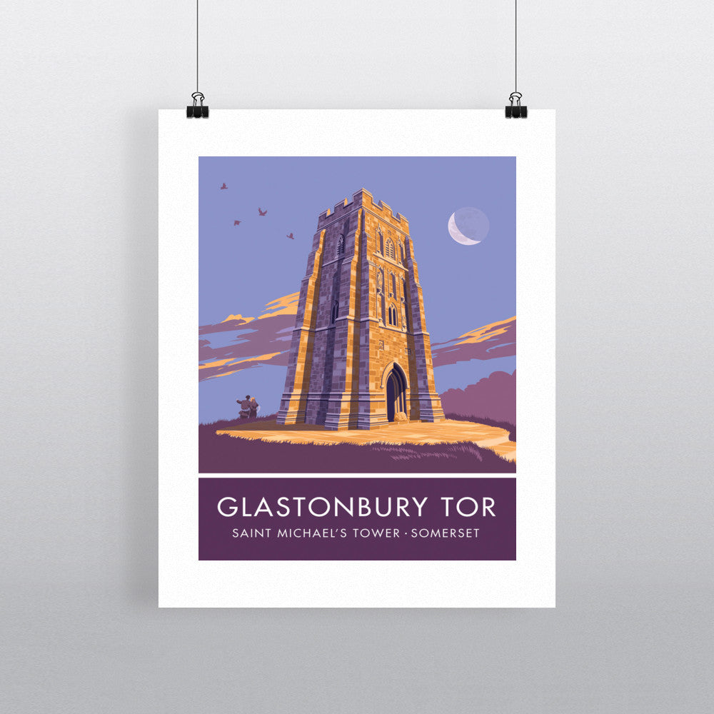 Glastonbury Tor, Glastonbury, Somerset - Art Print