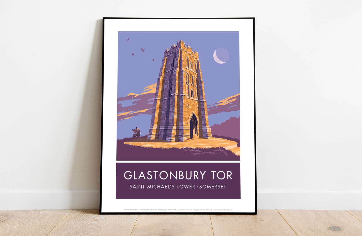 Glastonbury Tor, Glastonbury, Somerset - Art Print