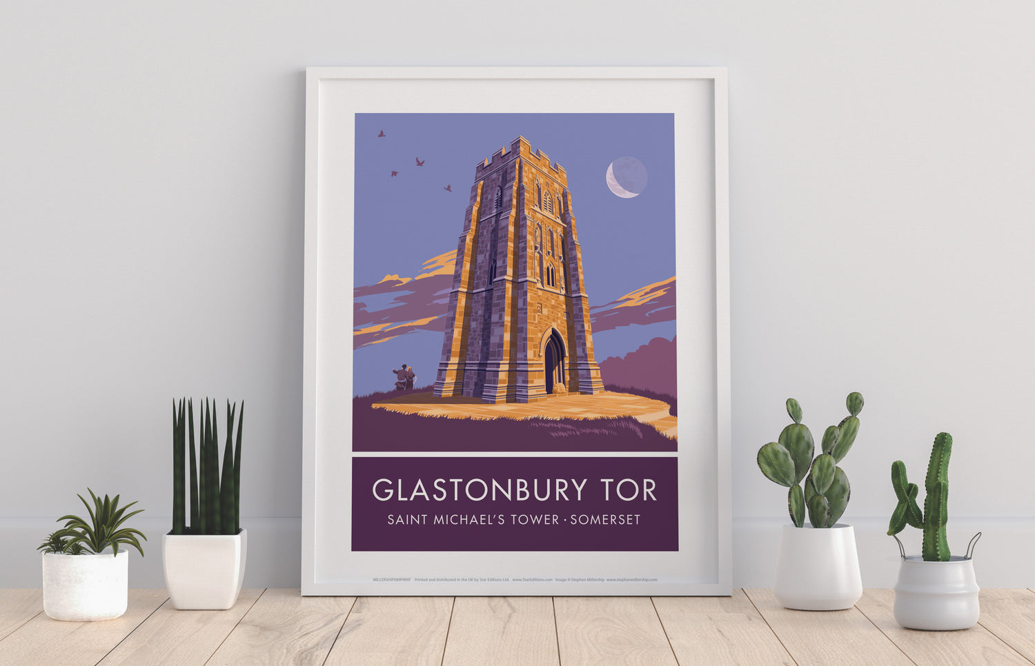 Glastonbury Tor, Glastonbury, Somerset - Art Print