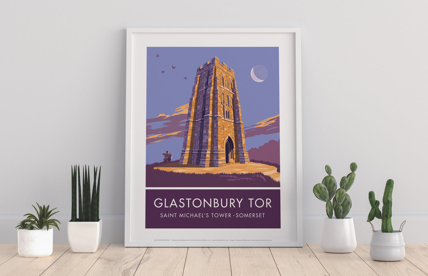 Glastonbury Tor, Glastonbury, Somerset - Art Print
