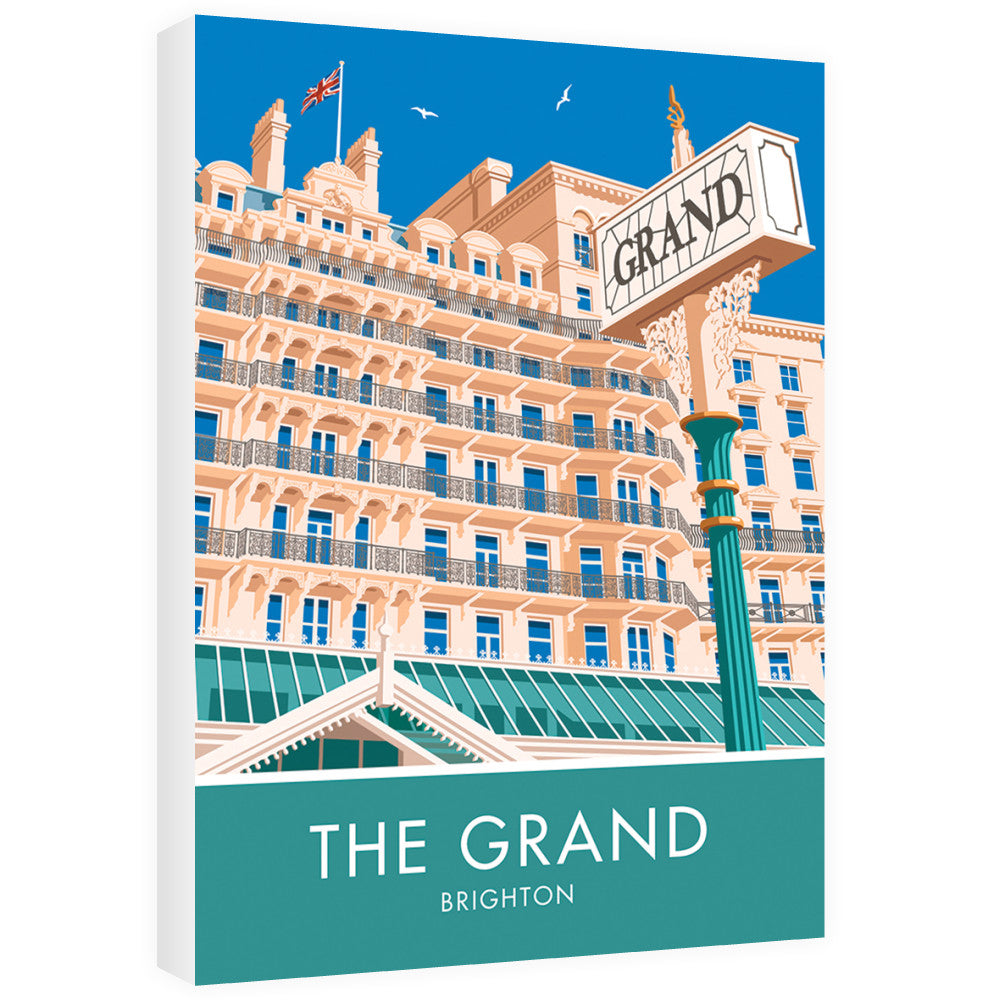 The Grand Hotel, Brighton, Sussex 60cm x 80cm Canvas