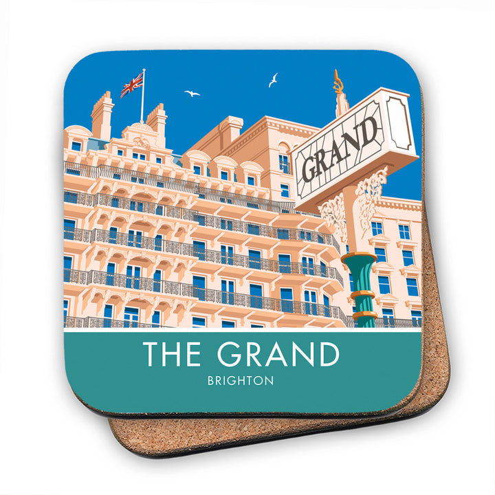 The Grand Hotel, Brighton, Sussex MDF Coaster