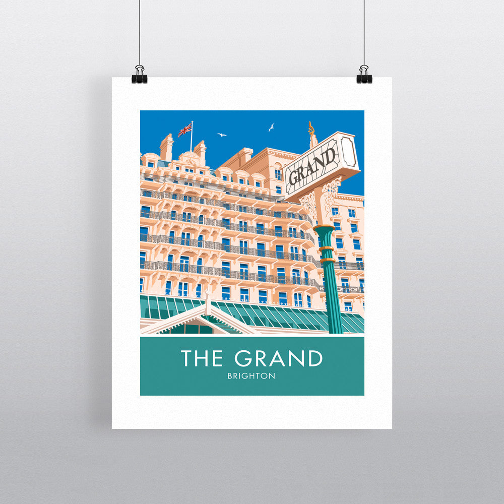 The Grand Hotel, Brighton, Sussex 90x120cm Fine Art Print