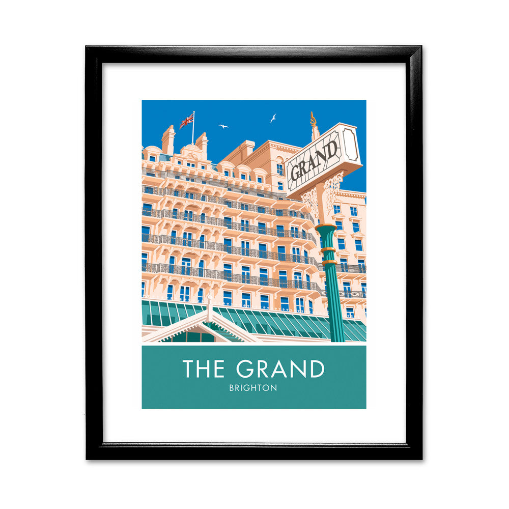 The Grand Hotel, Brighton, Sussex - Art Print