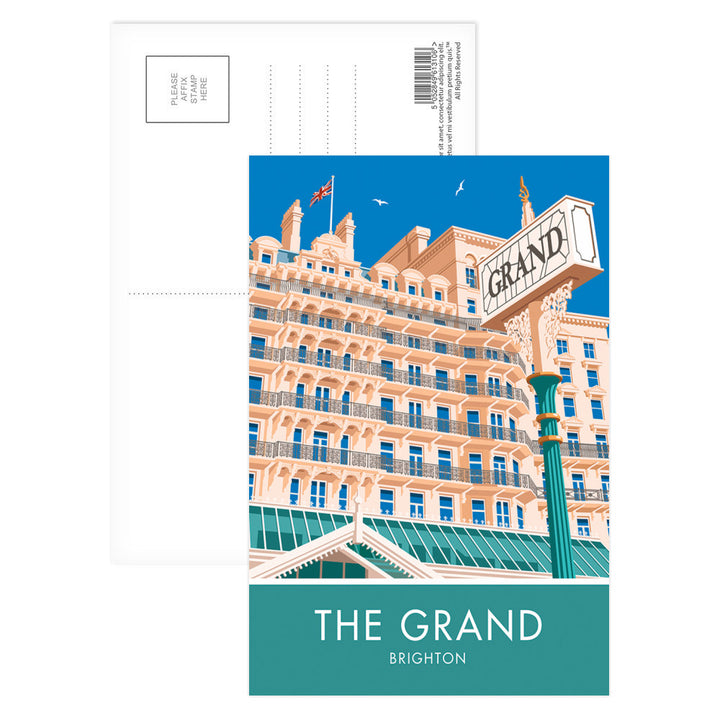 The Grand Hotel, Brighton, Sussex Postcard Pack