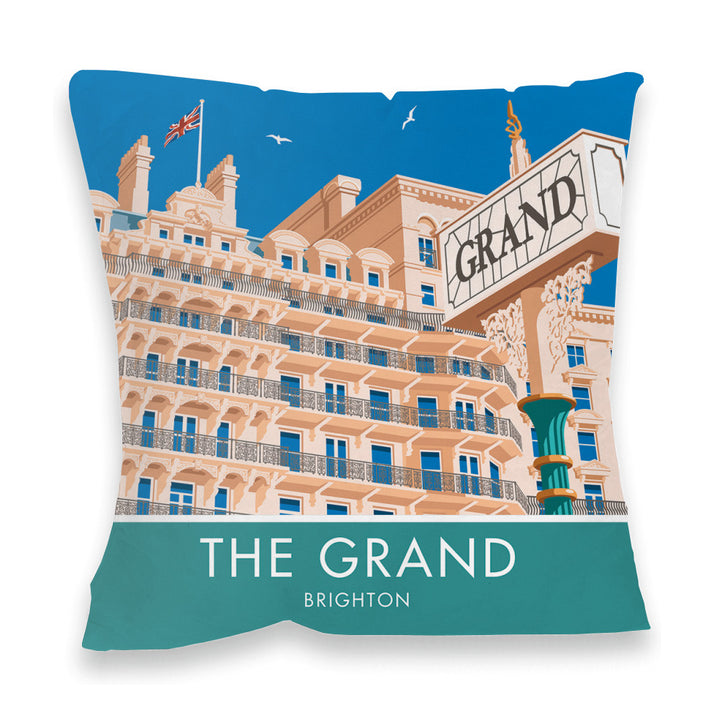 The Grand Hotel, Brighton, Sussex Fibre Filled Cushion