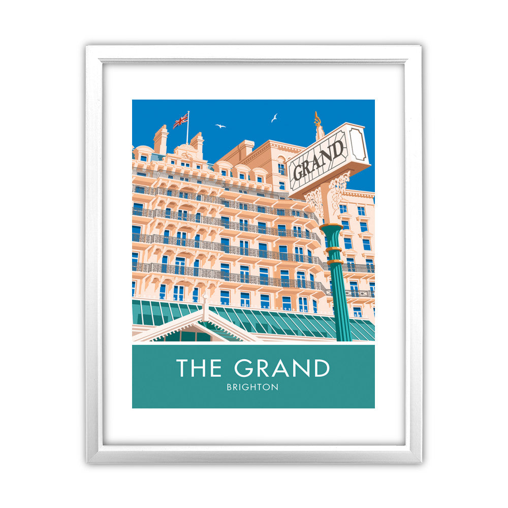 The Grand Hotel, Brighton, Sussex - Art Print