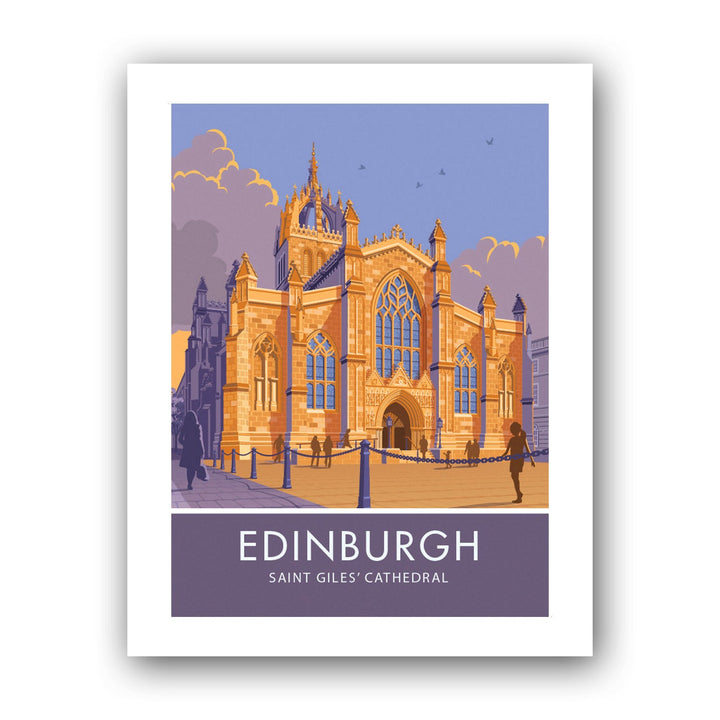 Edinburgh, St Giles' Cathedral Art Print