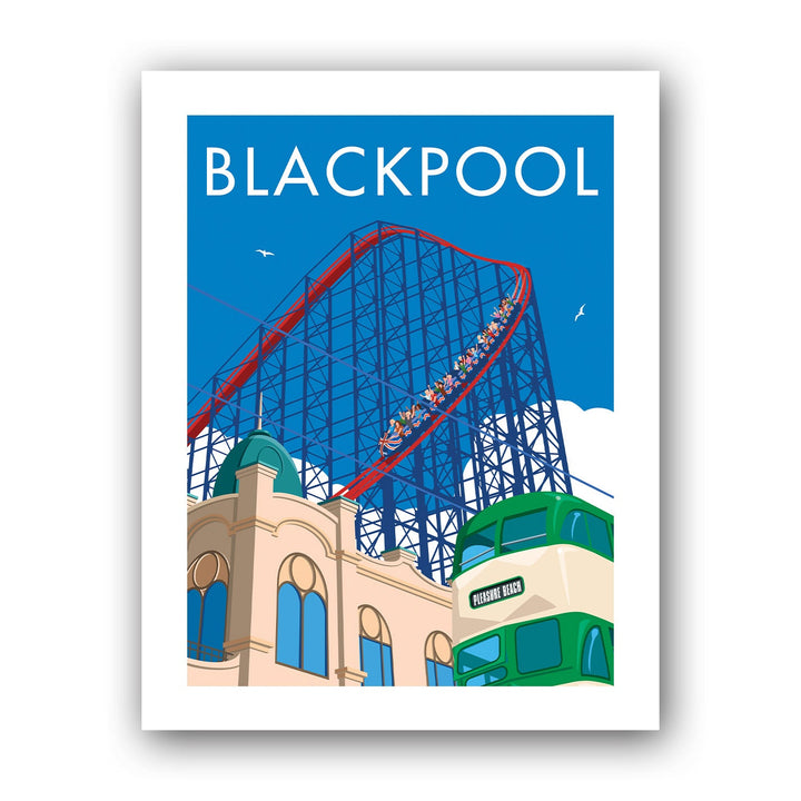 Blackpool Art Print