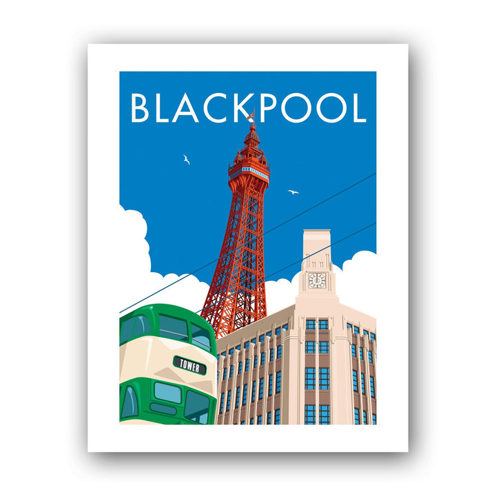 Blackpool Art Print