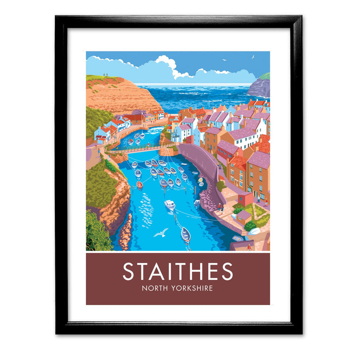 Staithes Art Print