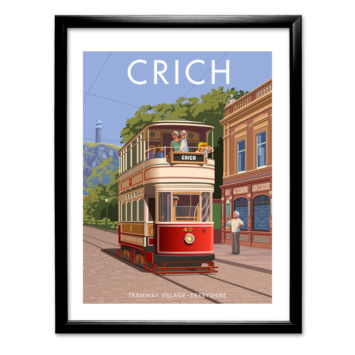 Crich, Tramway Village Art Print