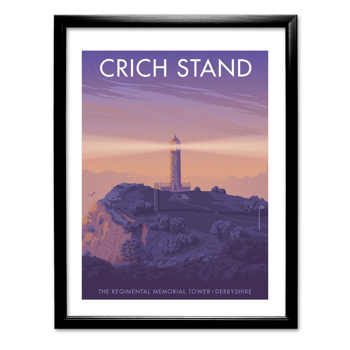 Crich Stand, Memorial Tower Art Print