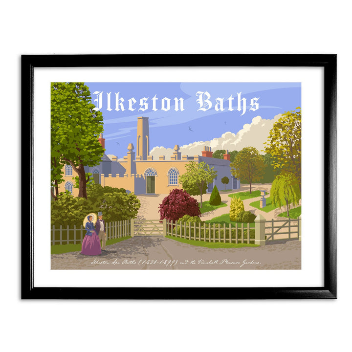 Ilkeston Baths Art Print