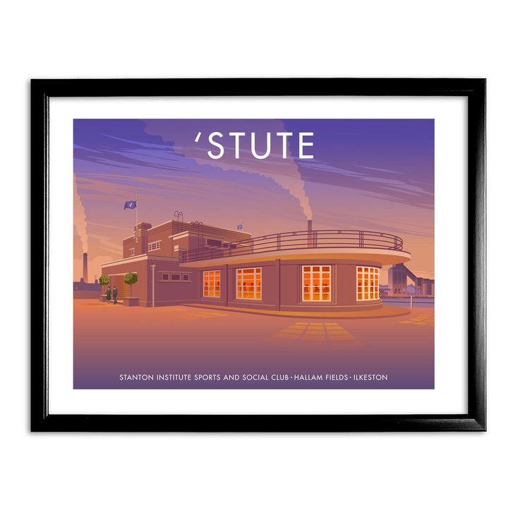 Ilkeston Stanton Institute Art Print