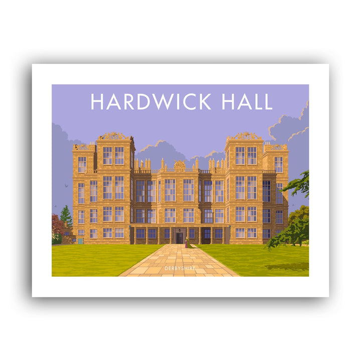 Hardwick Hall, Debyshire Art Print