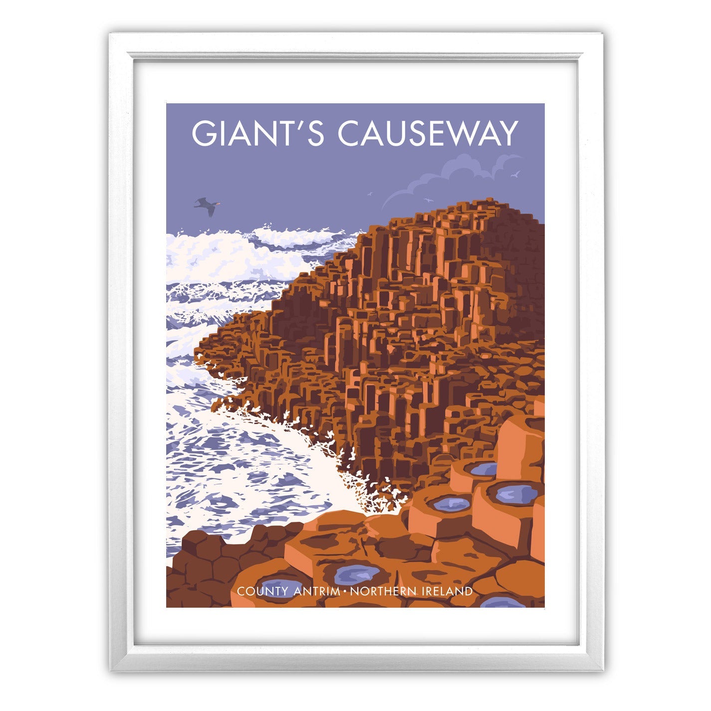 Giant s Causeway Art Print Love Your Location giant-s-causeway-art-print-love-your-location