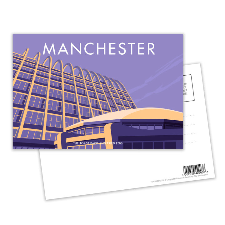 Manchester Postcard Pack of 8