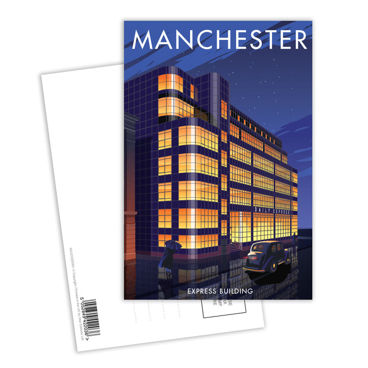 Manchester Postcard Pack of 8