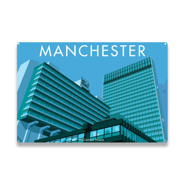 Manchester Metal Sign