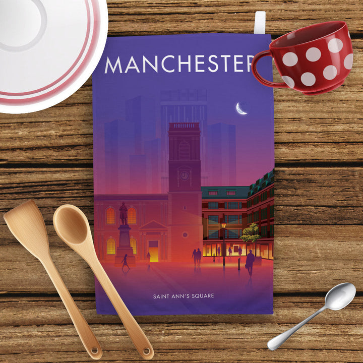 Manchester Tea Towel