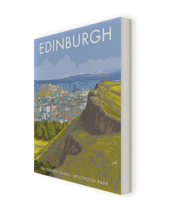 Salisbury Crags, Edinburgh Canvas