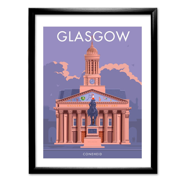Coneheid, Glasgow Art Print