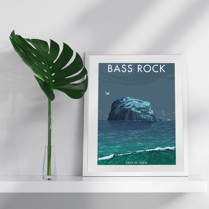 Bass Rock Island, Scotland Art Print