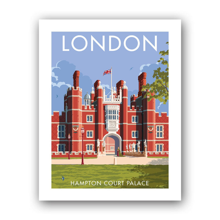 Hampton Court Palace Art Print