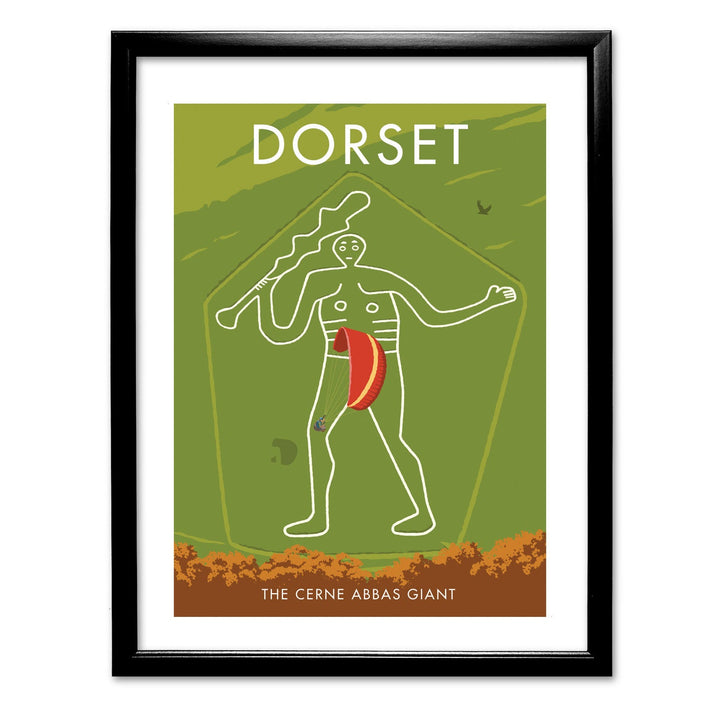 Cerne Abbas Giant Art Print