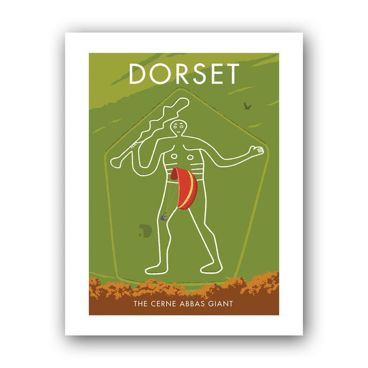 Cerne Abbas Giant Art Print